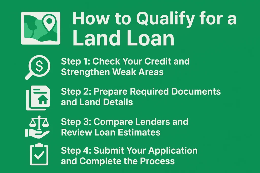 How to Qualify for a Land Loan