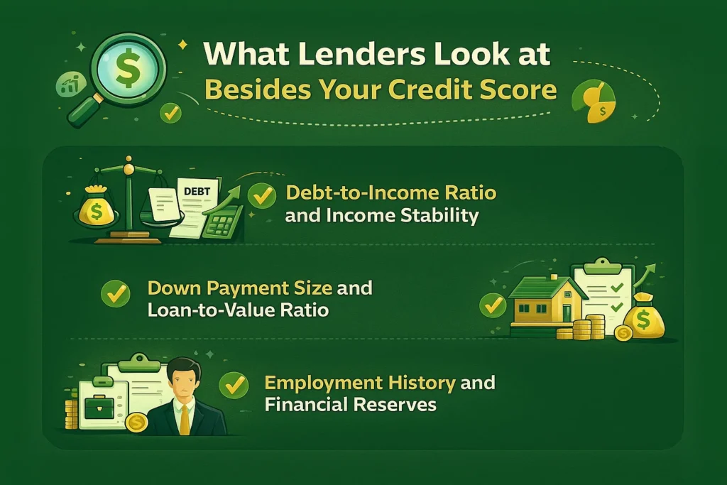 What Lenders Look at Besides Your Credit Score